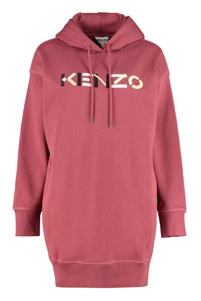 商品Kenzo|Kenzo Logo Printed Sweatshirt Dress,价格¥1697,第1张图片