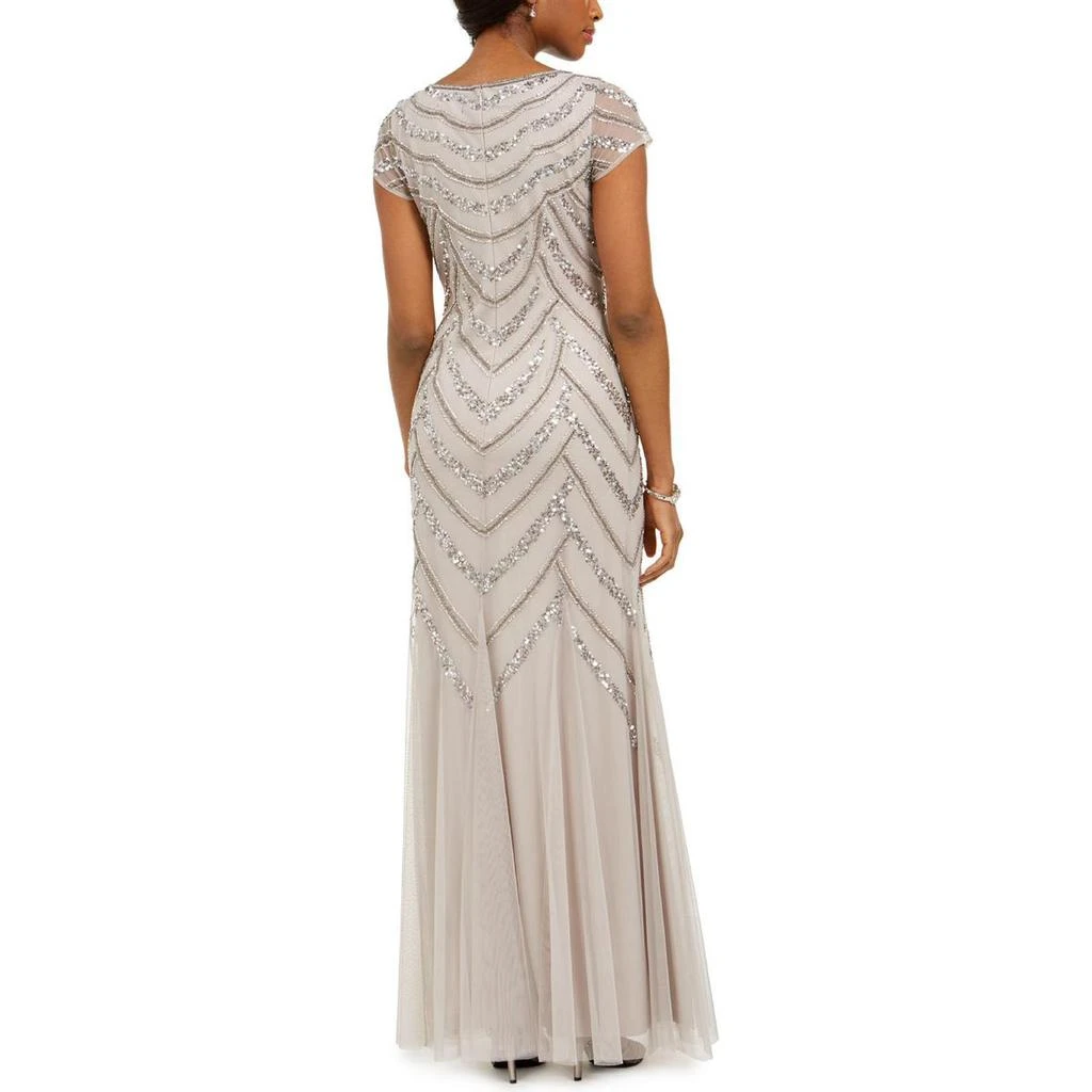 商品Adrianna Papell|Womens Sequined Maxi Evening Dress,价格¥398,第2张图片详细描述