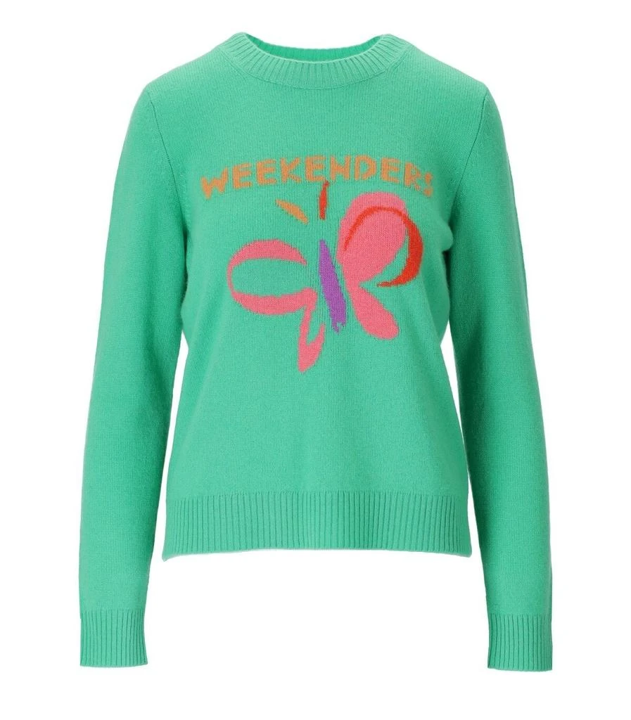 商品Weekend Max Mara|Weekend Max Mara Graphic Printed Crewneck Sweater,价格¥1664,第1张图片