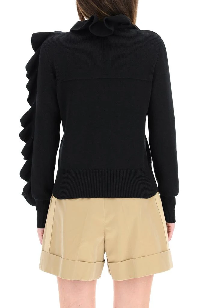 商品Alexander McQueen|Alexander mcqueen ruffled sweater,价格¥4498,第3张图片详细描述