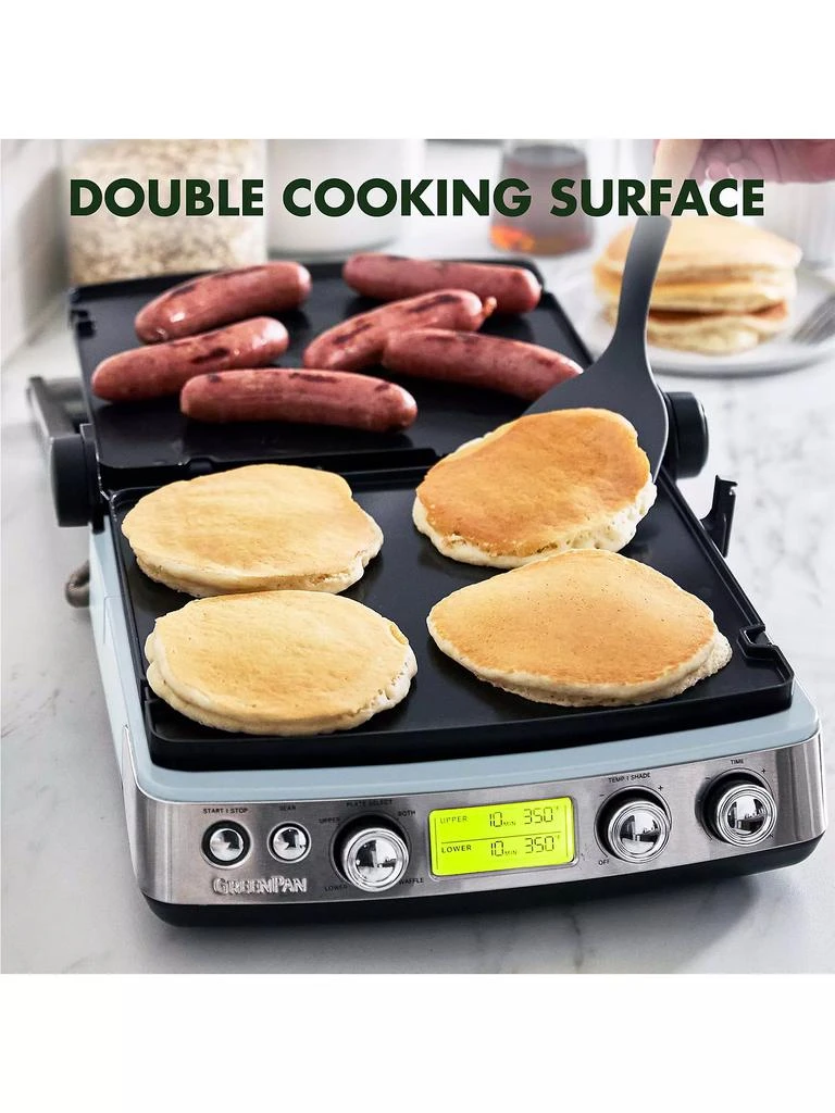 商品Greenpan|Bistro Electric Contact Grill, Griddle & Waffle Maker,价格¥2263,第5张图片详细描述