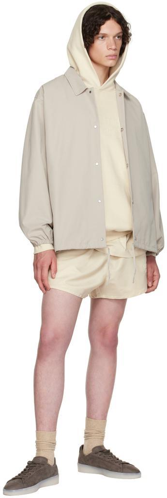 商品Essentials|灰白色尼龙短裤,价格¥632,第6张图片详细描述