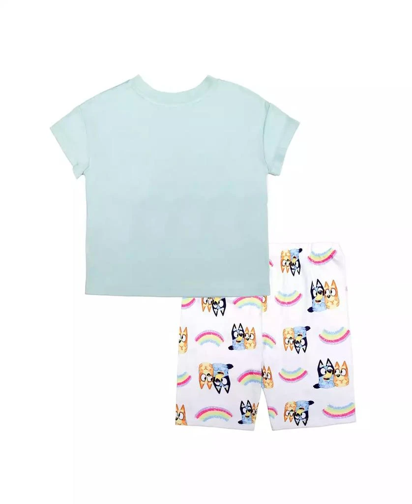 商品Bluey|Big Girls 2PC Biker Shorts Pajama Set,价格¥162,第2张图片详细描述