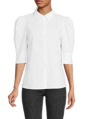 商品Tahari|Puff Sleeve Blouse,价格¥225,第1张图片