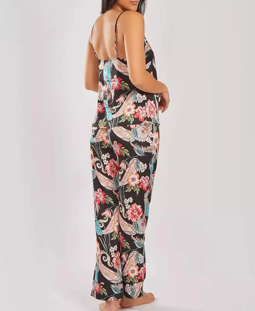商品iCollection|Women's Silky Soft Printed Pants 2 Piece Pajama Set,价格¥463,第2张图片详细描述