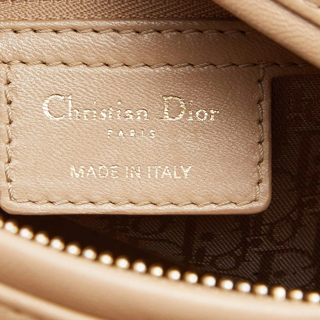Dior Beige Cannage Leather Large Lady Dior Tote 商品