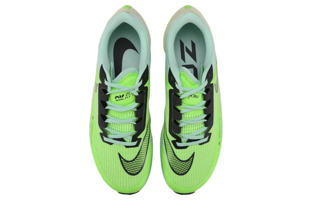 商品[国内直发] NIKE|Rival Fly 3 防滑透气 低帮 训练跑步鞋 男女同款 绿色,价格¥536,第5张图片详细描述