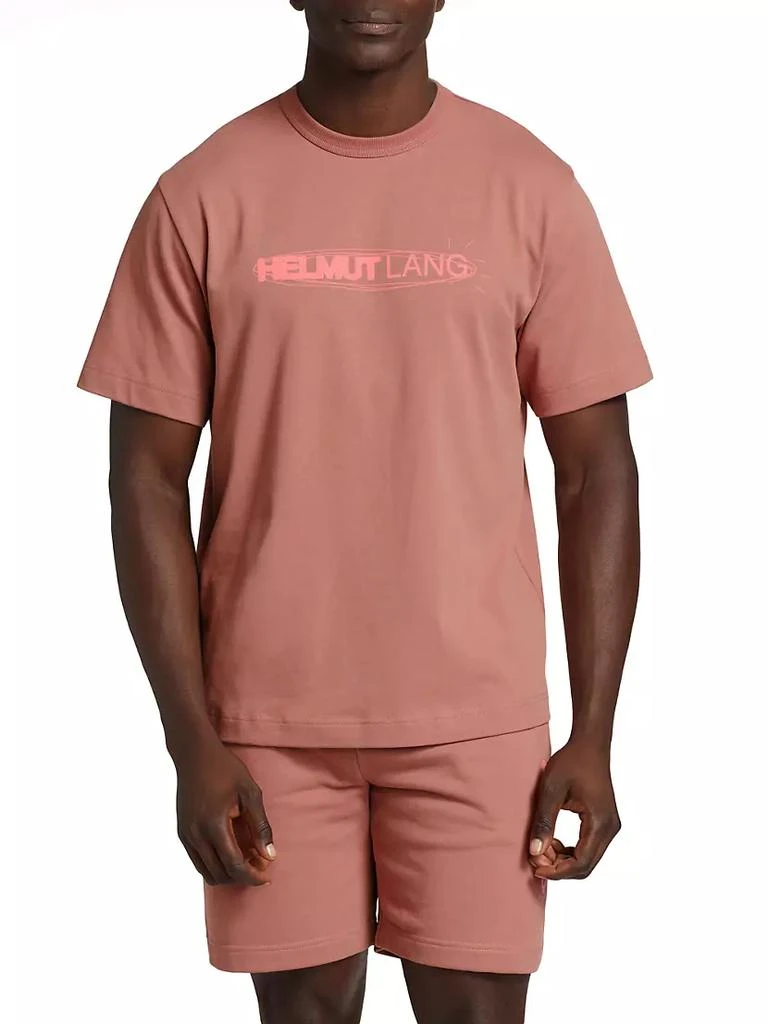 商品Helmut Lang|Logo Oversized T-Shirt,价格¥529,第3张图片详细描述