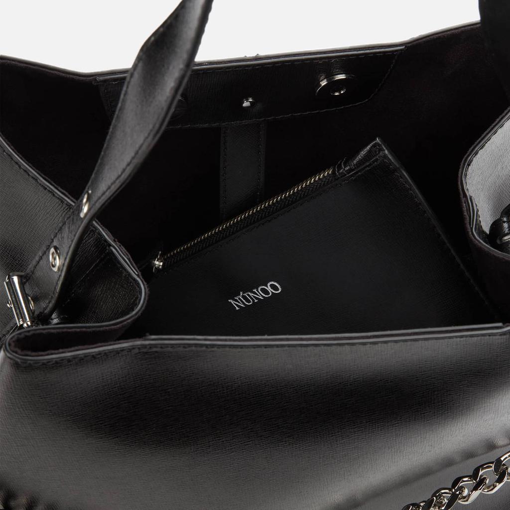 Núnoo Women's Chiara LWG Leather Shoulder Bag - Black商品第4张图片规格展示