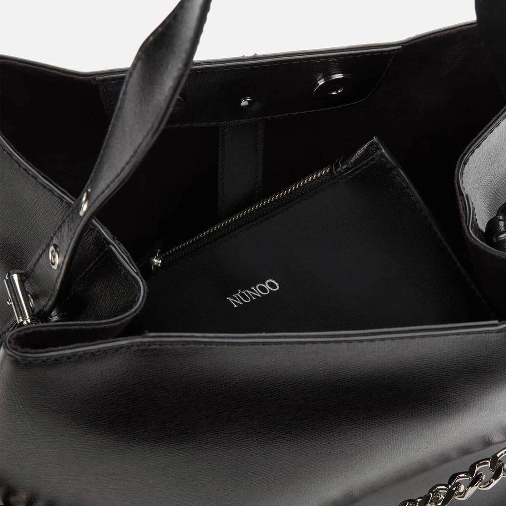 商品Nunoo|Núnoo Women's Chiara LWG Leather Shoulder Bag - Black,价格¥562,第4张图片详细描述