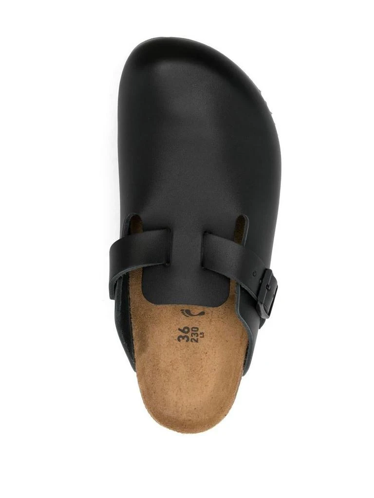 商品Birkenstock|BIRKENSTOCK Boston  leather slippers,价格¥977,第2张图片详细描述