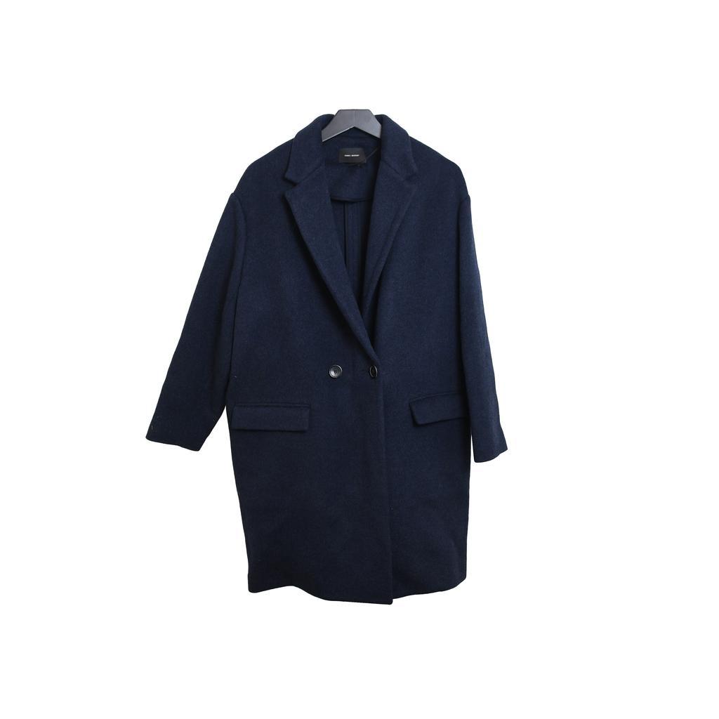 商品Isabel Marant|海军蓝大衣,价格¥7329,第1张图片
