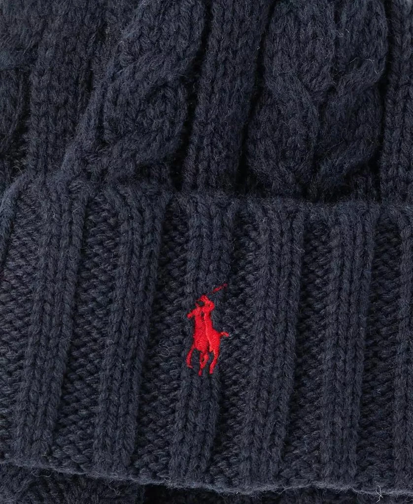 商品Ralph Lauren|Men's Chunky Cable Beanie,价格¥331,第2张图片详细描述