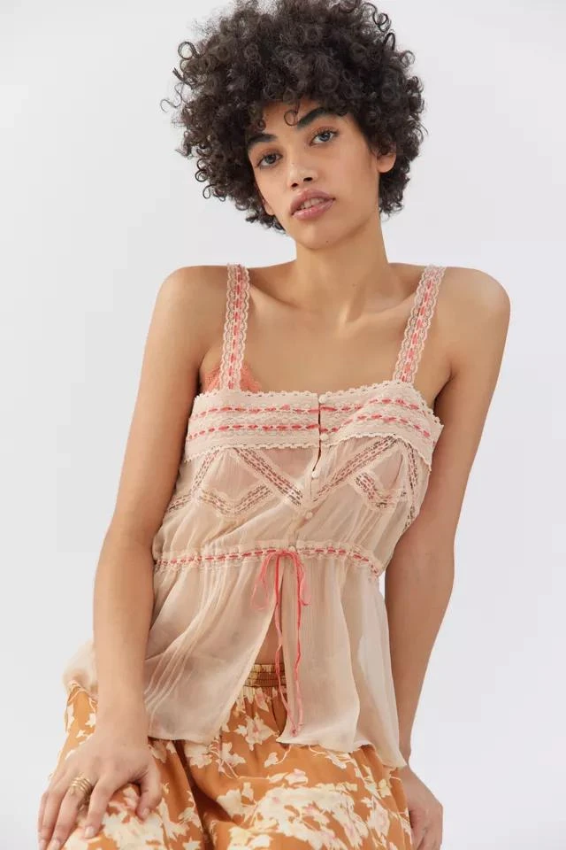 商品Urban Outfitters|UO Layla Lace Cami,价格¥234,第1张图片