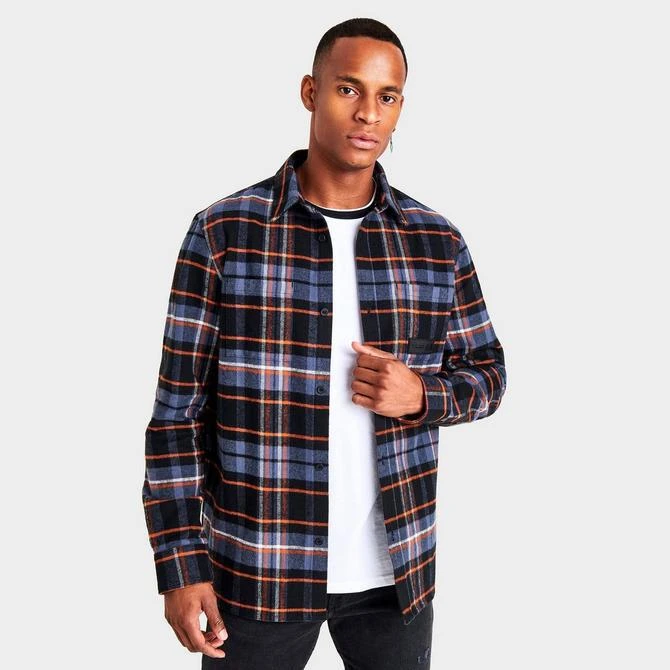 商品SUPPLY & DEMAND|Men's Supply & Demand Hustle Plaid Shirt,价格¥76,第3张图片详细描述