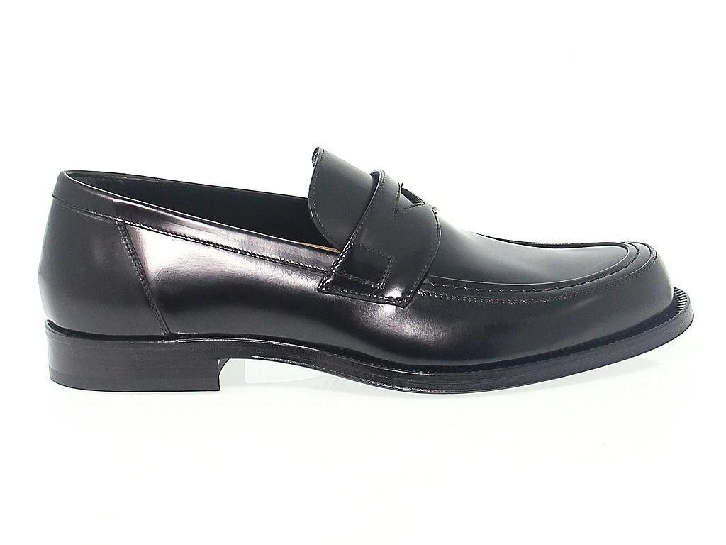 商品CESARE PACIOTTI|Cesare paciotti men's black leather loafers,价格¥4383,第1张图片