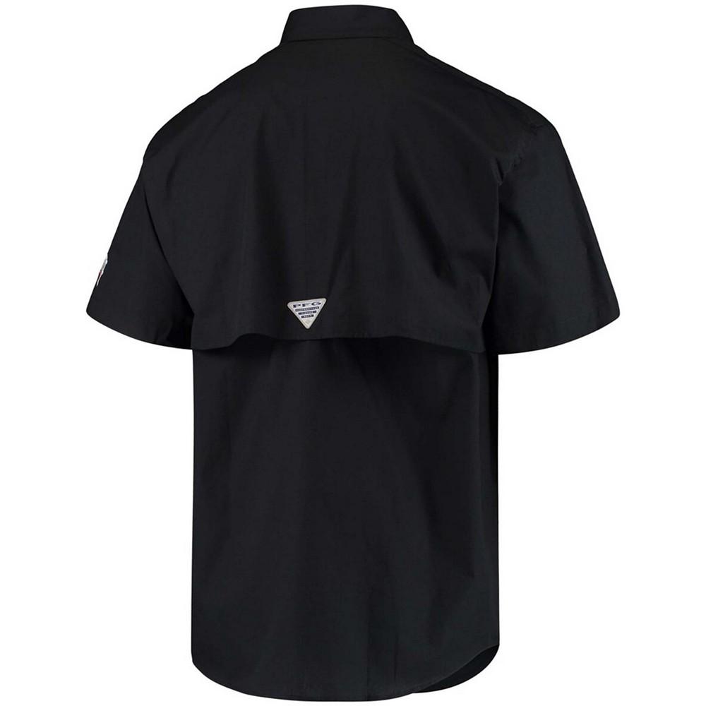 Men's PFG Ohio State Buckeyes Bonehead Button-Up Shirt商品第3张图片规格展示