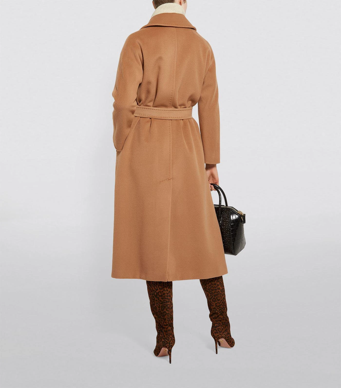 商品Max Mara|Wool Belted Coat,价格¥11108,第2张图片详细描述