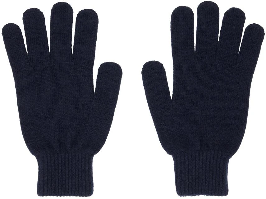 商品Paul Smith|Navy Patch Gloves,价格¥321,第2张图片详细描述