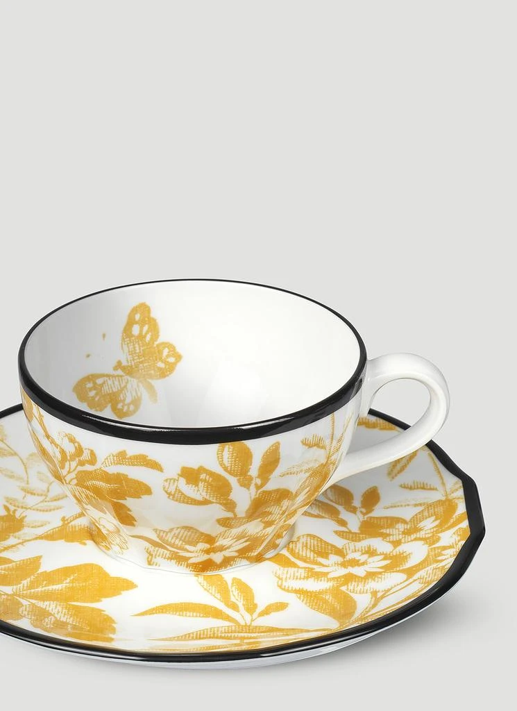 商品Gucci|Set of Two Herbarium Demitasse Cup With Saucer,价格¥4482,第2张图片详细描述