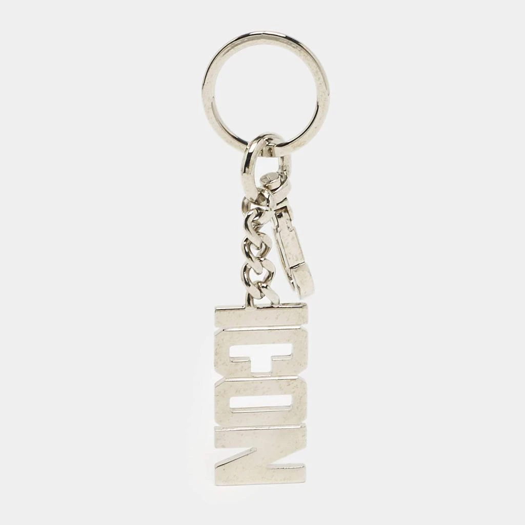 商品[二手商品] DSQUARED2|Dsquared2 Icon Logo Silver Tone Key Ring,价格¥1159,第2张图片详细描述