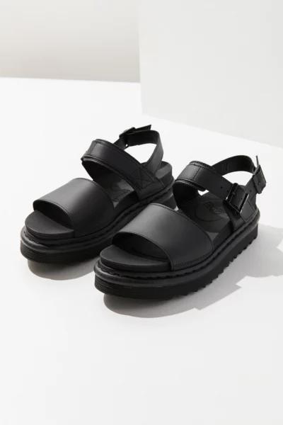 Dr. Martens Voss Black Leather Sandal商品第3张图片规格展示