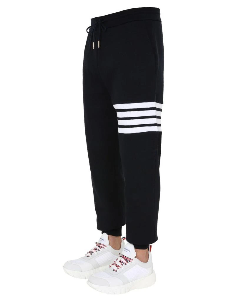 商品Thom Browne|Thom Browne 4-Bar Stripe Jogger Pants,价格¥5880,第5张图片详细描述