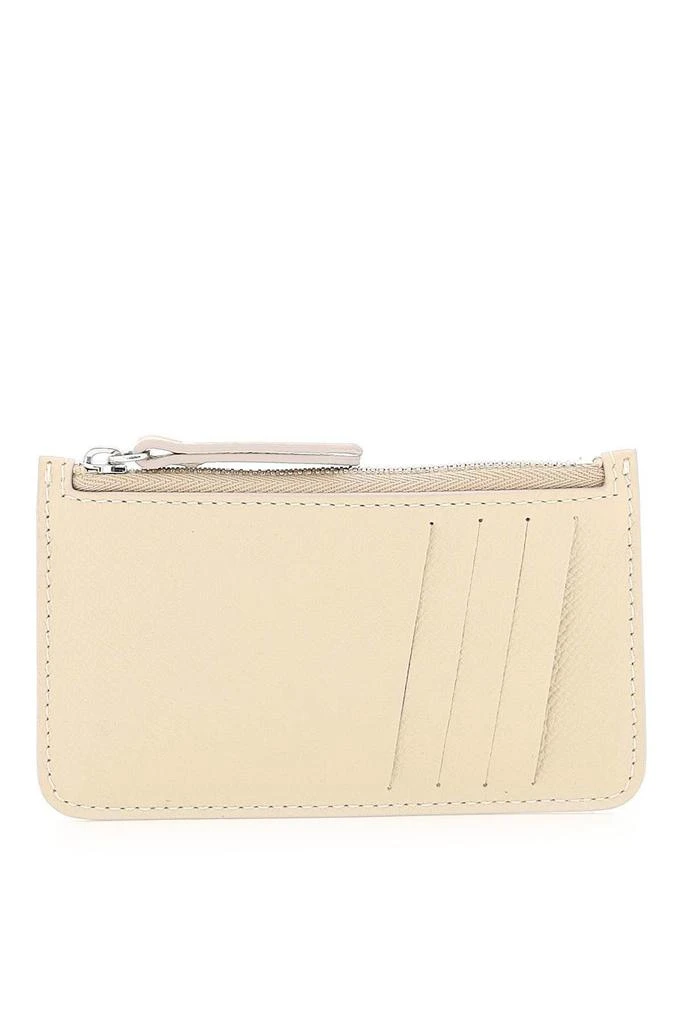 商品MAISON MARGIELA|LEATHER ZIPPED CARDHOLDER,价格¥794,第1张图片