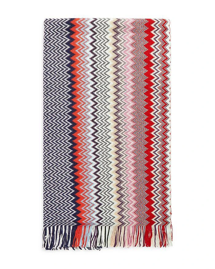 商品Missoni|Striped Fringe Wool Scarf,价格¥1280,第1张图片