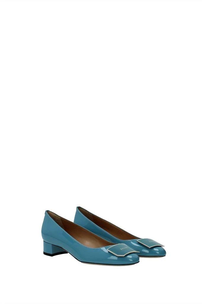 商品Bally|Pumps Patent Leather Blue,价格¥1310,第2张图片详细描述