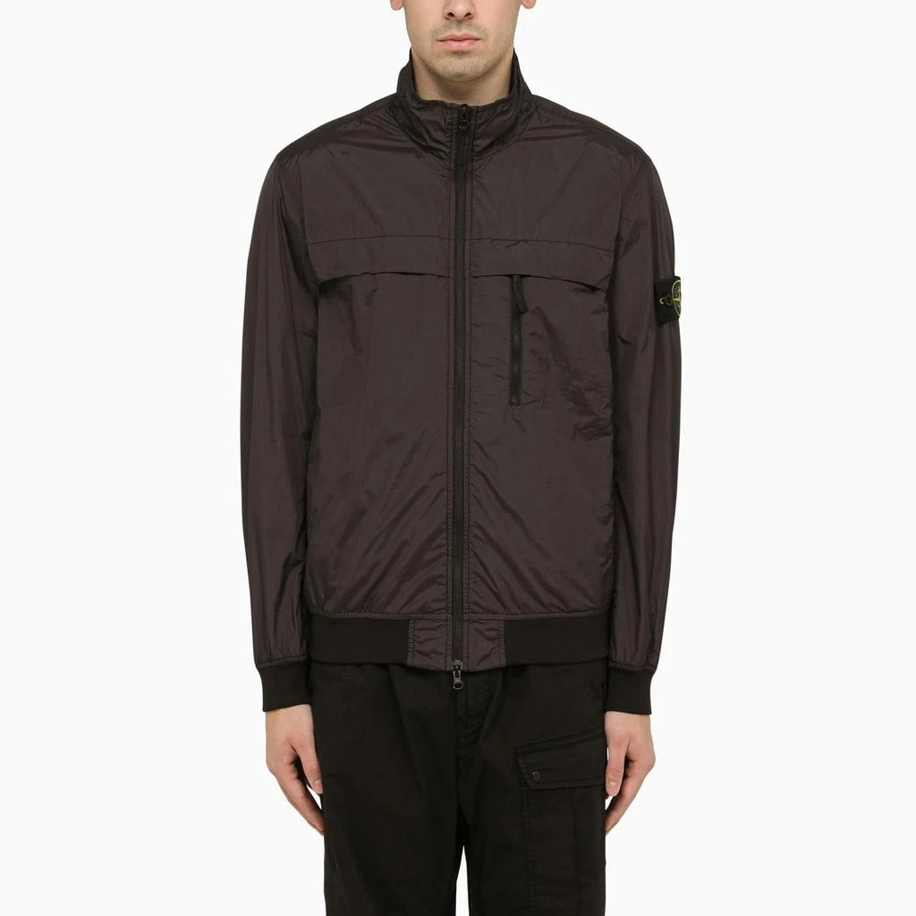 商品Stone Island|Lightweight Charcoal-coloured Technical Jacket,价格¥4466,第1张图片