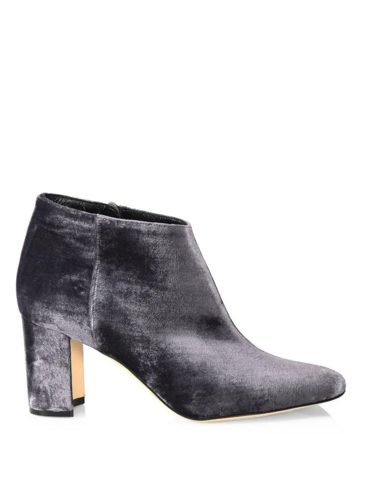 商品Manolo Blahnik|Brusta 丝绒短靴,价格¥2978,第5张图片详细描述