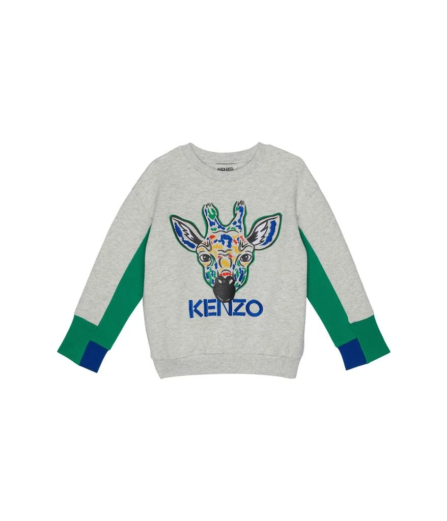 商品Kenzo|Pullover Jiraffe Embroidered (Toddler/Little Kids),价格¥830,第1张图片