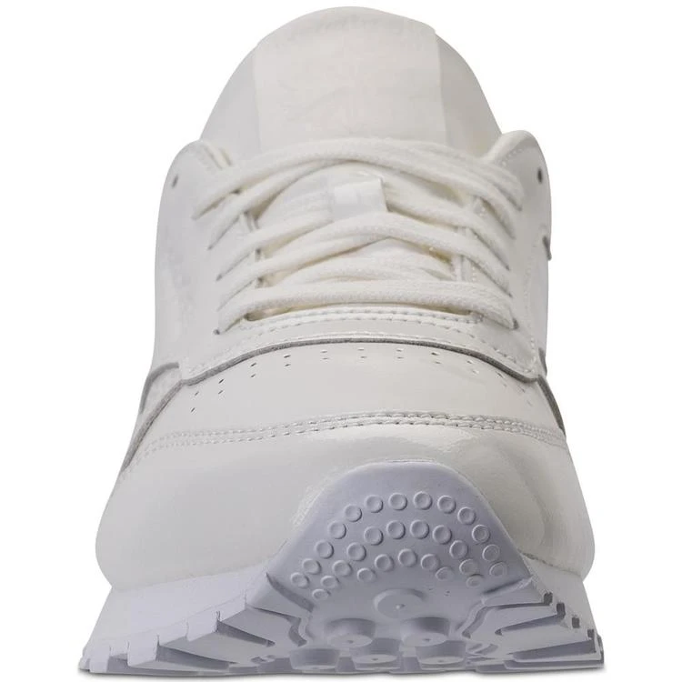 商品Reebok|Women's Classic Leather Patent Casual Sneakers from Finish Line,价格¥299,第3张图片详细描述