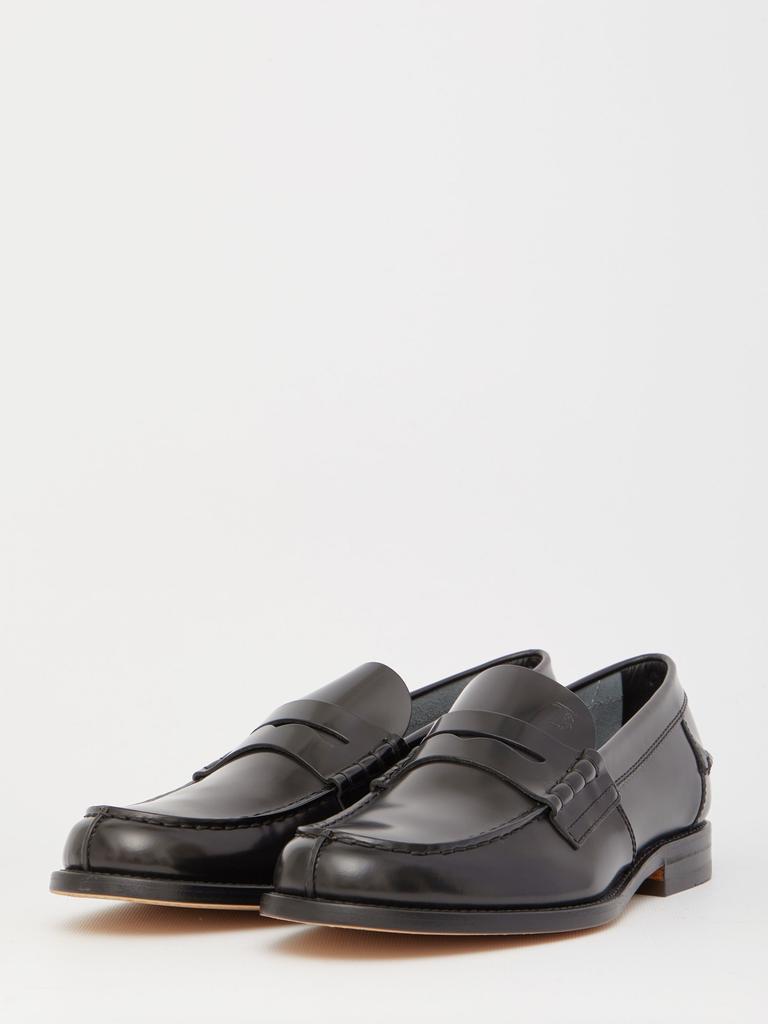 Tod's Black Leather Loafers商品第2张图片规格展示