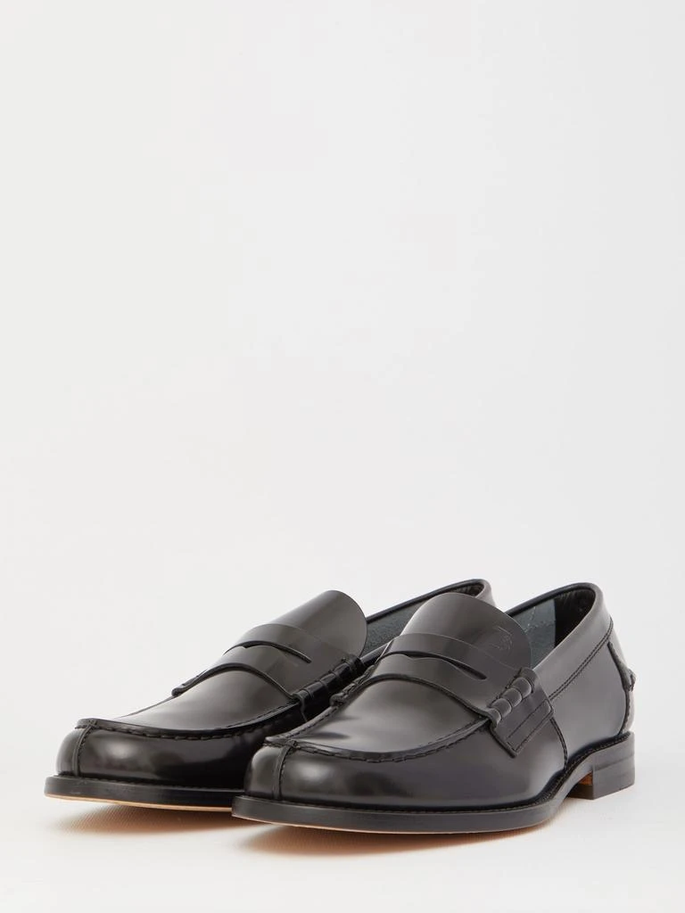 商品Tod's|Tod's Black Leather Loafers,价格¥4082,第2张图片详细描述