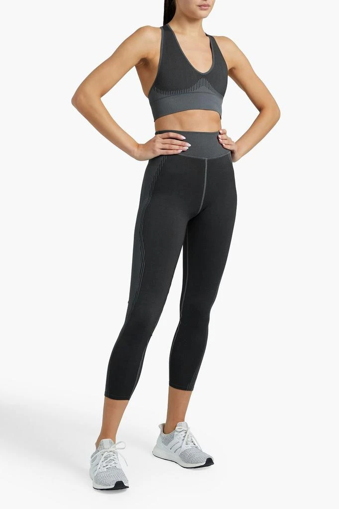 商品Good American|Essential Contour cropped stretch leggings,价格¥181,第2张图片详细描述