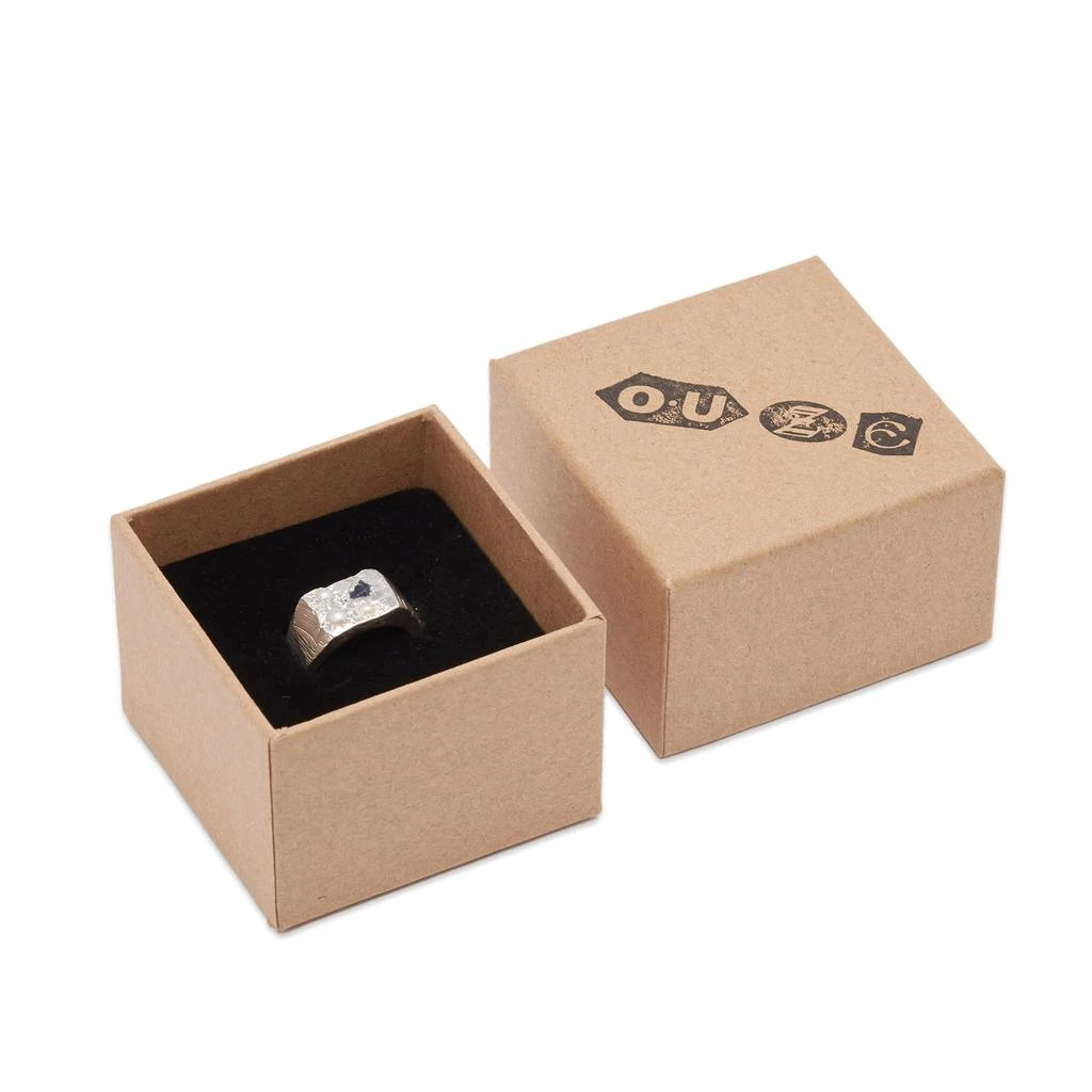 商品The Ouze|The Ouze Pearl Sapphire Signet Ring,价格¥2319,第4张图片详细描述