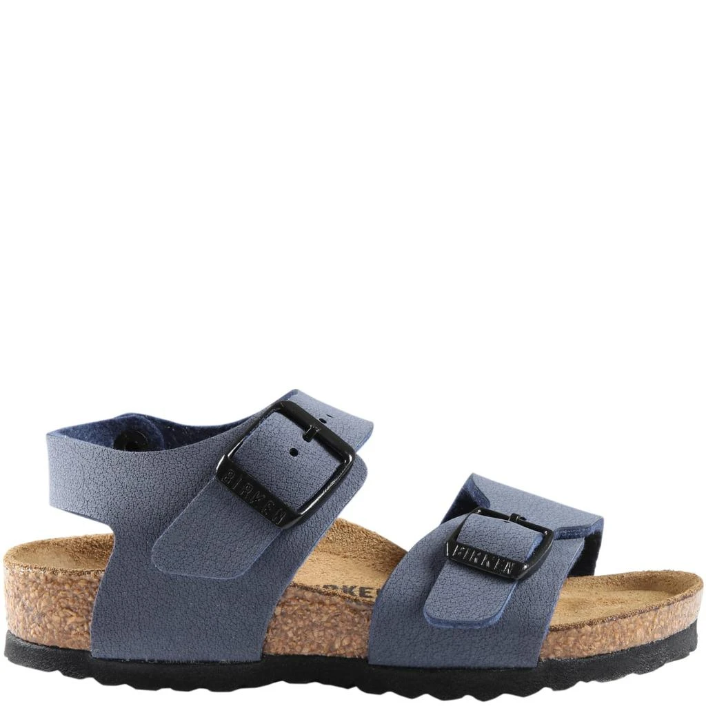 商品Birkenstock|Blue Sandals new York Kids For Kids With Black Logo,价格¥656,第1张图片