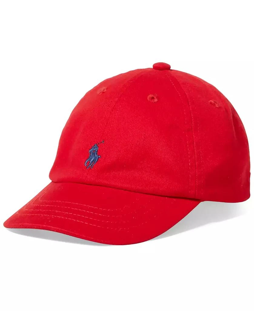 商品Ralph Lauren|童款棉质斜纹棉布棒球帽,价格¥190,第1张图片