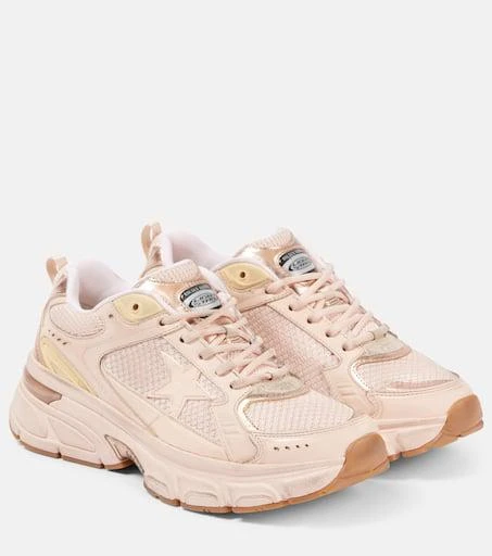商品Golden Goose|Lightstar网布与皮革运动鞋,价格¥6526,第1张图片