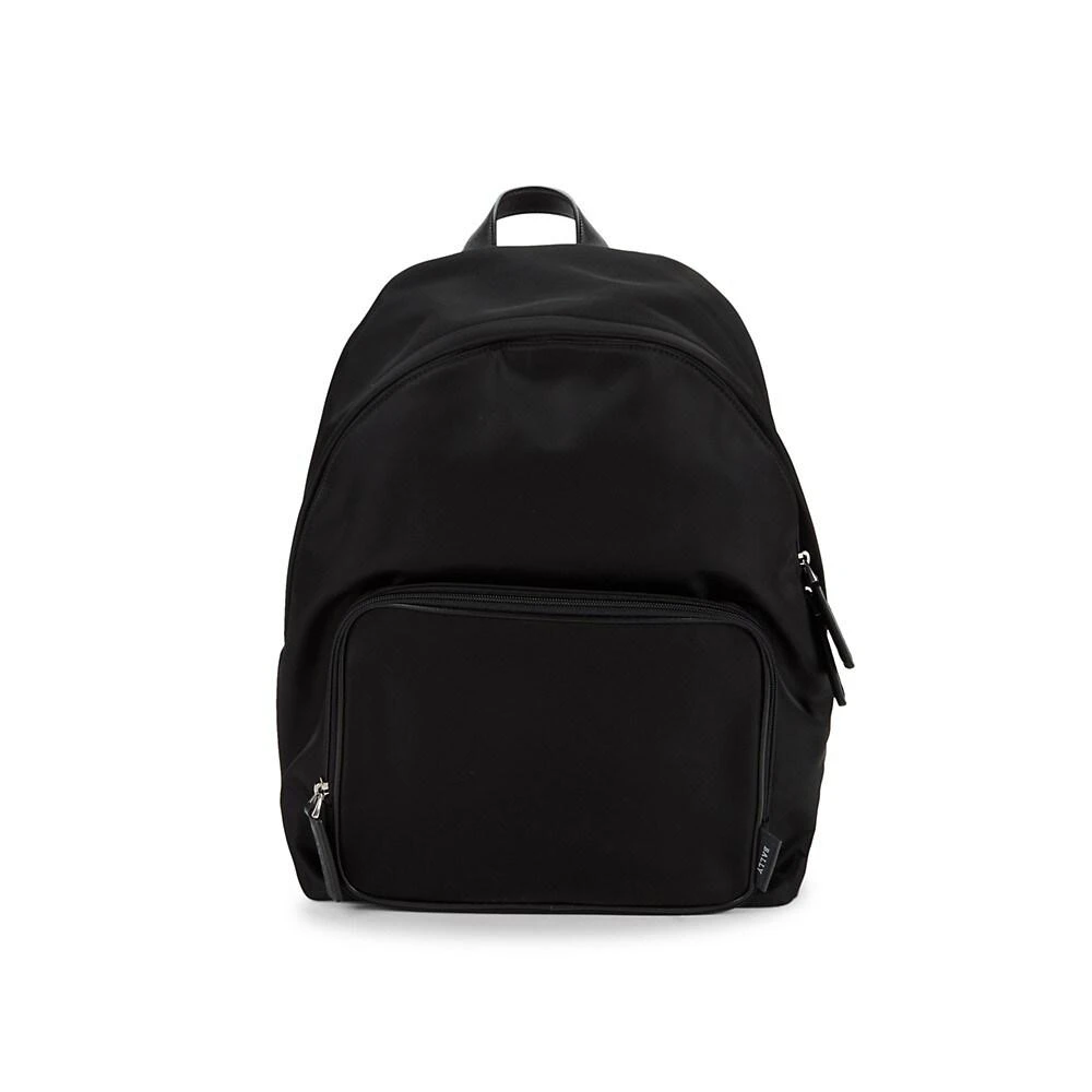商品Bally|NEW Bally Talson Men's 6222846 Black Fabric Backpack MSRP,价格¥1256,第1张图片