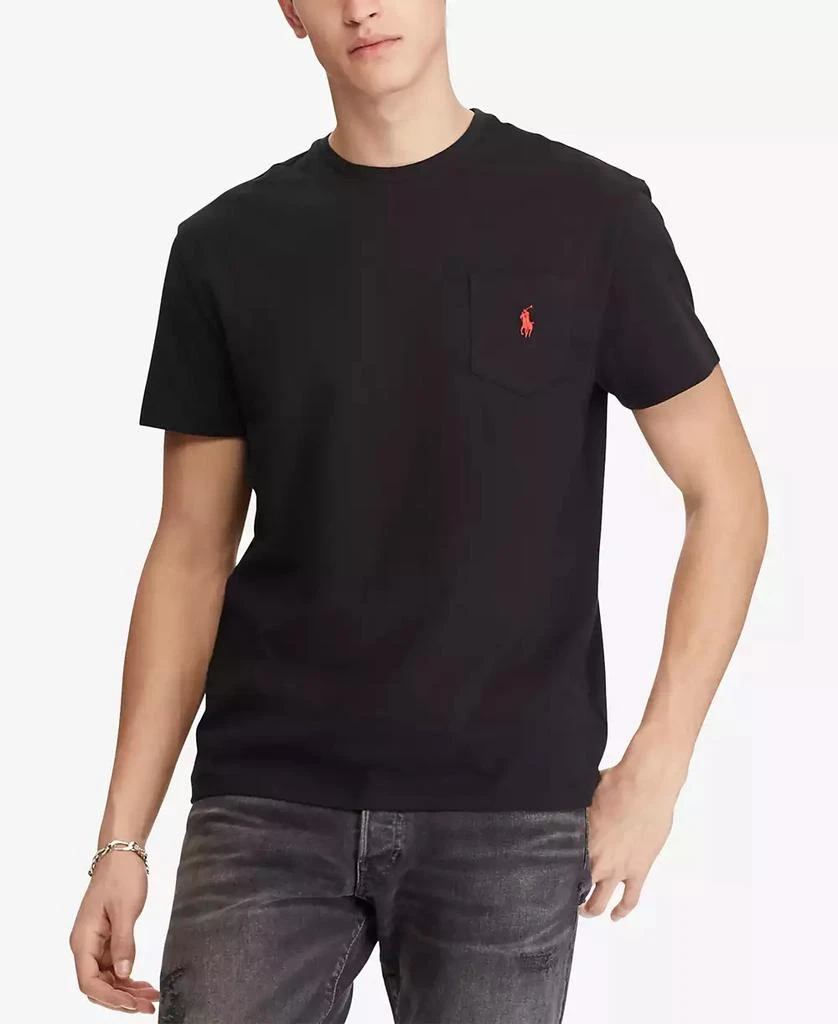 商品Ralph Lauren|Men's Classic Fit Crew Neck Pocket T-Shirt,价格¥431,第1张图片