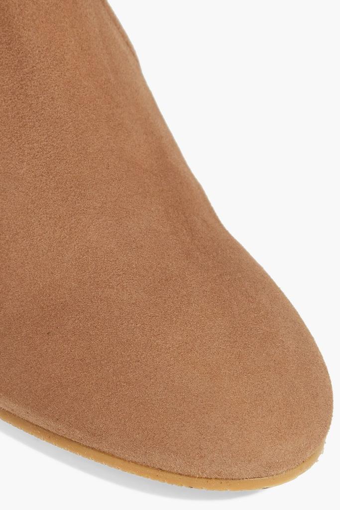 商品Stuart Weitzman|Margot 75 stretch-suede sock boots,价格¥964,第6张图片详细描述