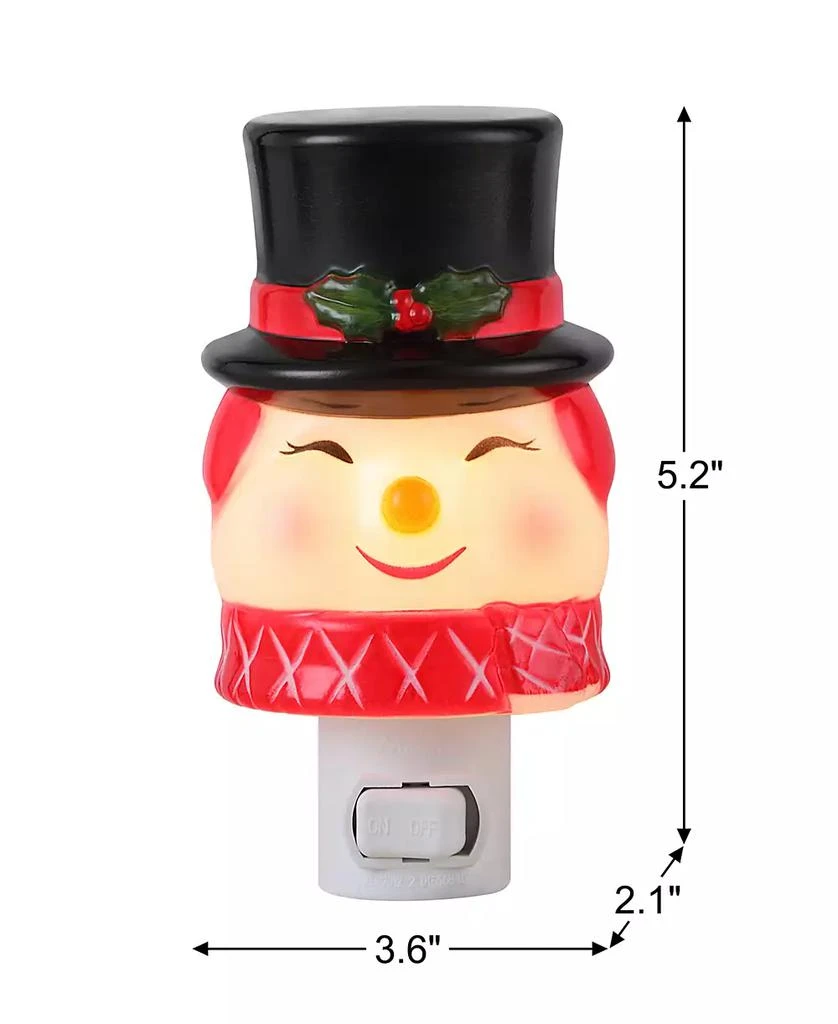 商品Mr. Christmas|5" Shatterproof Snowman Night Light,价格¥158,第3张图片详细描述