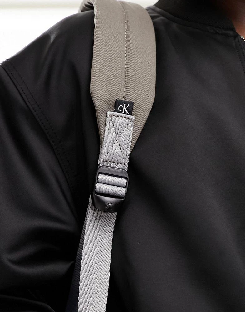 商品Calvin Klein|CK Jeans ultralight campus backpack in grey,价格¥703,第4张图片详细描述