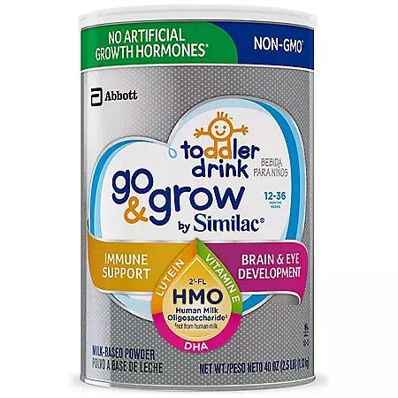 商品Similac|雅培HMO 幼儿母乳寡糖蛋清配方三段奶粉(40 oz.),价格¥231,第1张图片