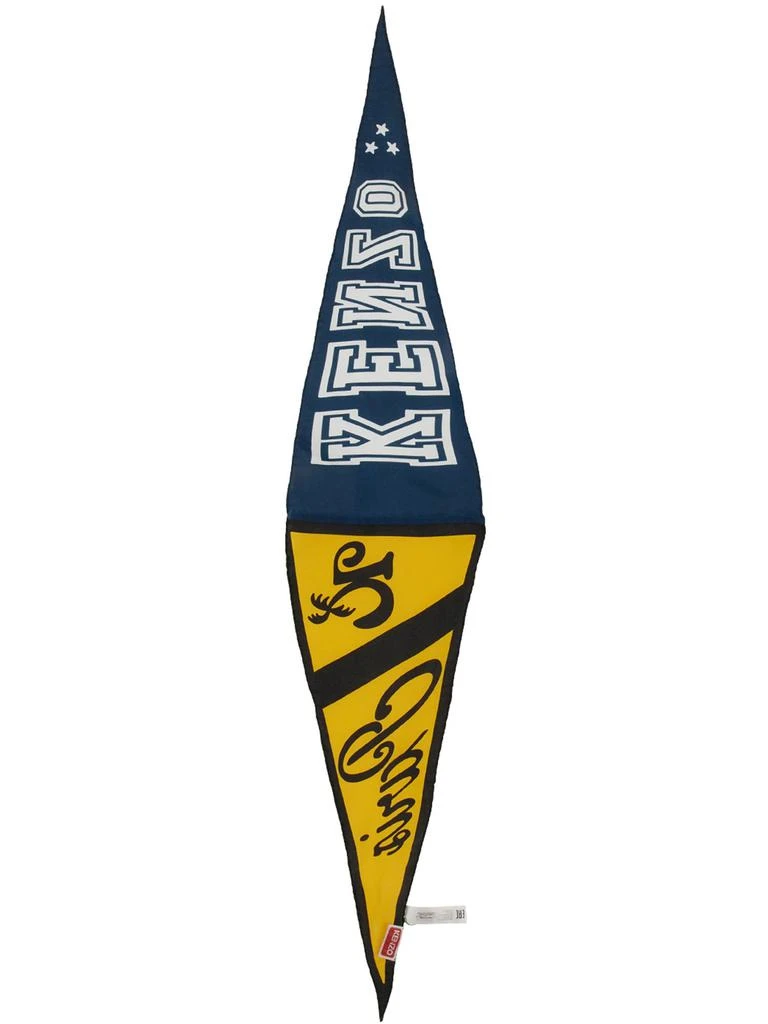 商品Kenzo|baseball Flag Silk Scarf,价格¥1136,第2张图片详细描述