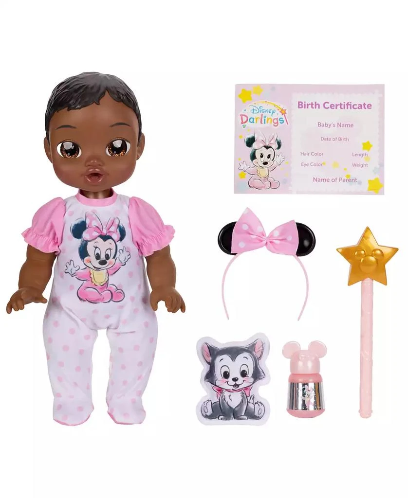 商品Disney Darlings|Deluxe Minnie Dark Brown Hair, Brown Eyes Feature Doll,价格¥298,第1张图片
