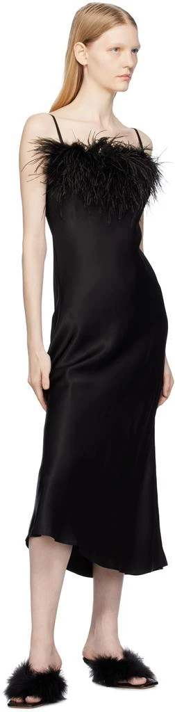 商品Sleeper|Black Boheme Slip Dress,价格¥1343,第3张图片详细描述